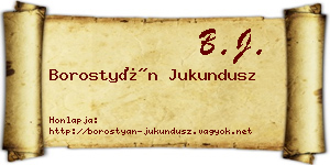 Borostyán Jukundusz névjegykártya